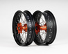 Sixty5 KTM Supermoto Svart/Orange fälgset 3.5-17/5.0-17